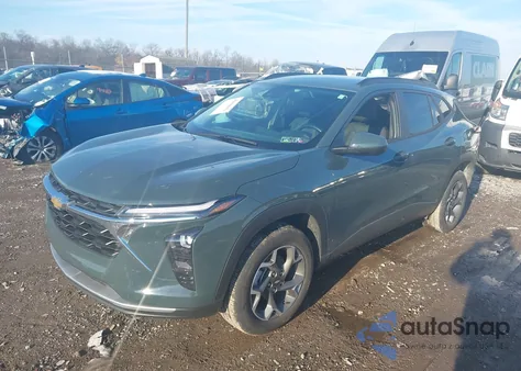 2025 Chevrolet Trax Fwd Lt из США, поврежденный, VIN KL77LHEP9SC027805